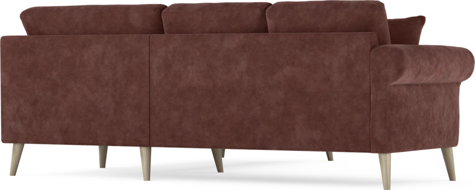Eden - Hörnsoffa, 2+2-sits - Röd