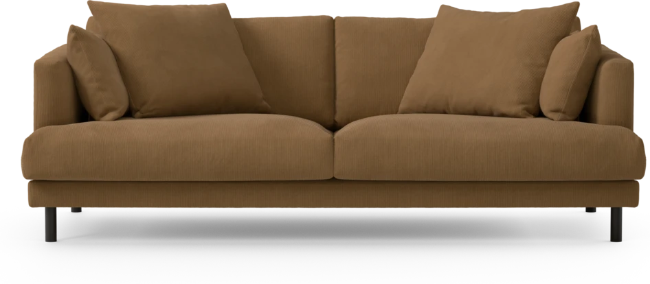Harper - 3-sits soffa - Gul