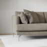 Harper - 4-sits med schäslong XL höger - Brun