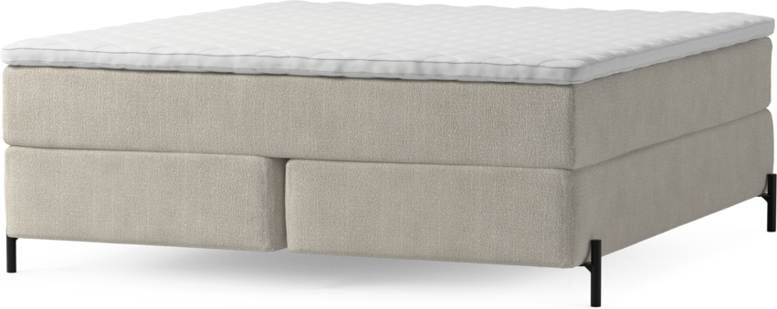 Delux Dream - Kontinentalsäng, dubbelsäng med bäddmadrass och sängben