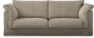 Cherrie - 2,5-sits soffa med kappa - Beige