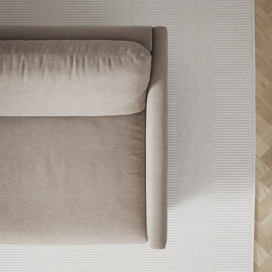 Madison Lux - Hörnsoffa med schäslong höger - Beige