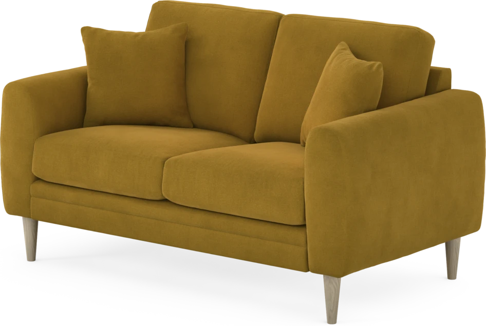 Eden - 2-sits soffa - Gul