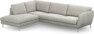 Madison - 3-sits soffa med divan vänster - Grå