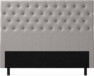 Delux Pikerad XL - Sänggavel, 90-210 cm - Grå
