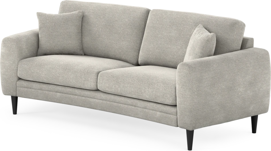 Eden - 2,5-sits soffa svängd - Grå
