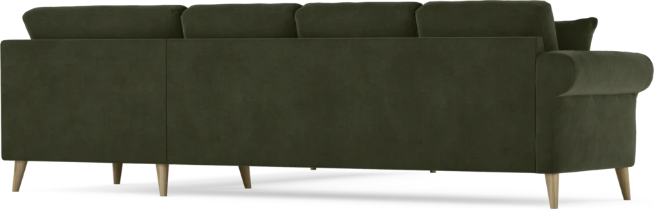 Eden - Hörnsoffa, 3+3-sits - Grön