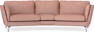 Madison - 3-sits soffa svängd, 90 cm - Röd