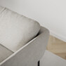 Madison - 3-sits soffa med divan vänster - Grå
