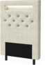 New York led - Sänggavel, 90-210 cm - Beige