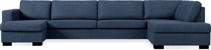 Nevada, 4-sits soffa med schäslong vänster och divan höger