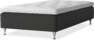 Delux Sense - Ramsäng, enkelsäng med bäddmadrass - Grå
