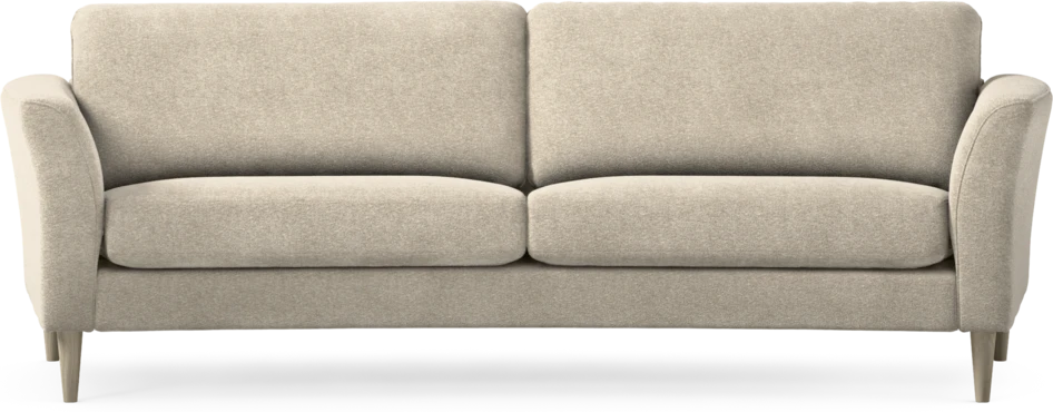 Bridge - 3-sits soffa svängd - Beige