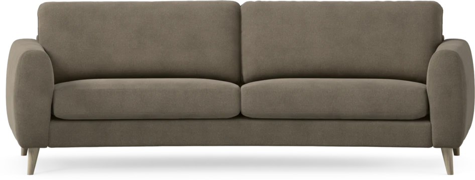 Bridge - 3-sits soffa svängd - Beige