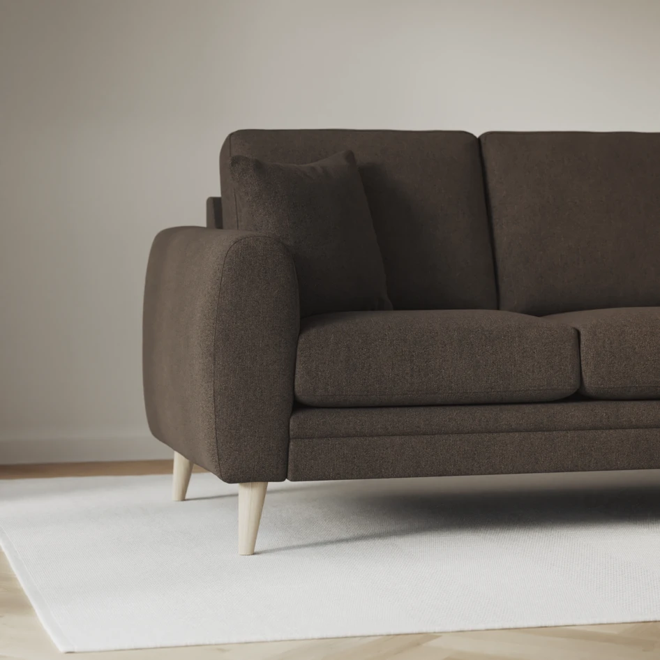 Eden - 2,5-sits soffa - Brun