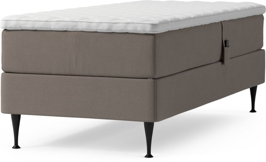 Delux Dream - Ställbar säng, enkelsäng med bäddmadrass och sängben