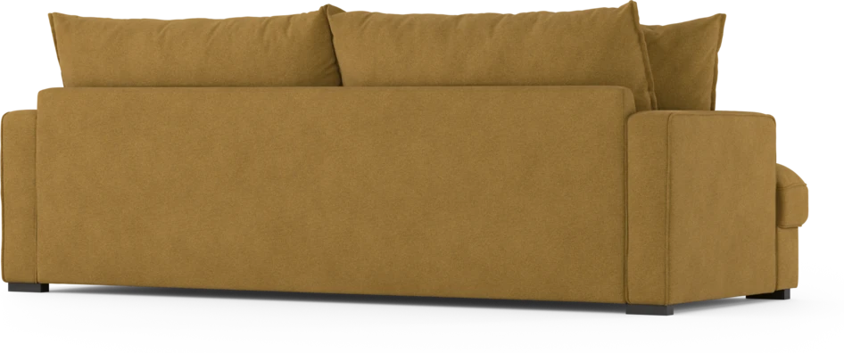 Mila - 4-sits soffa, hel dyna - Gul
