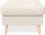 Eden - Fotpall - Beige