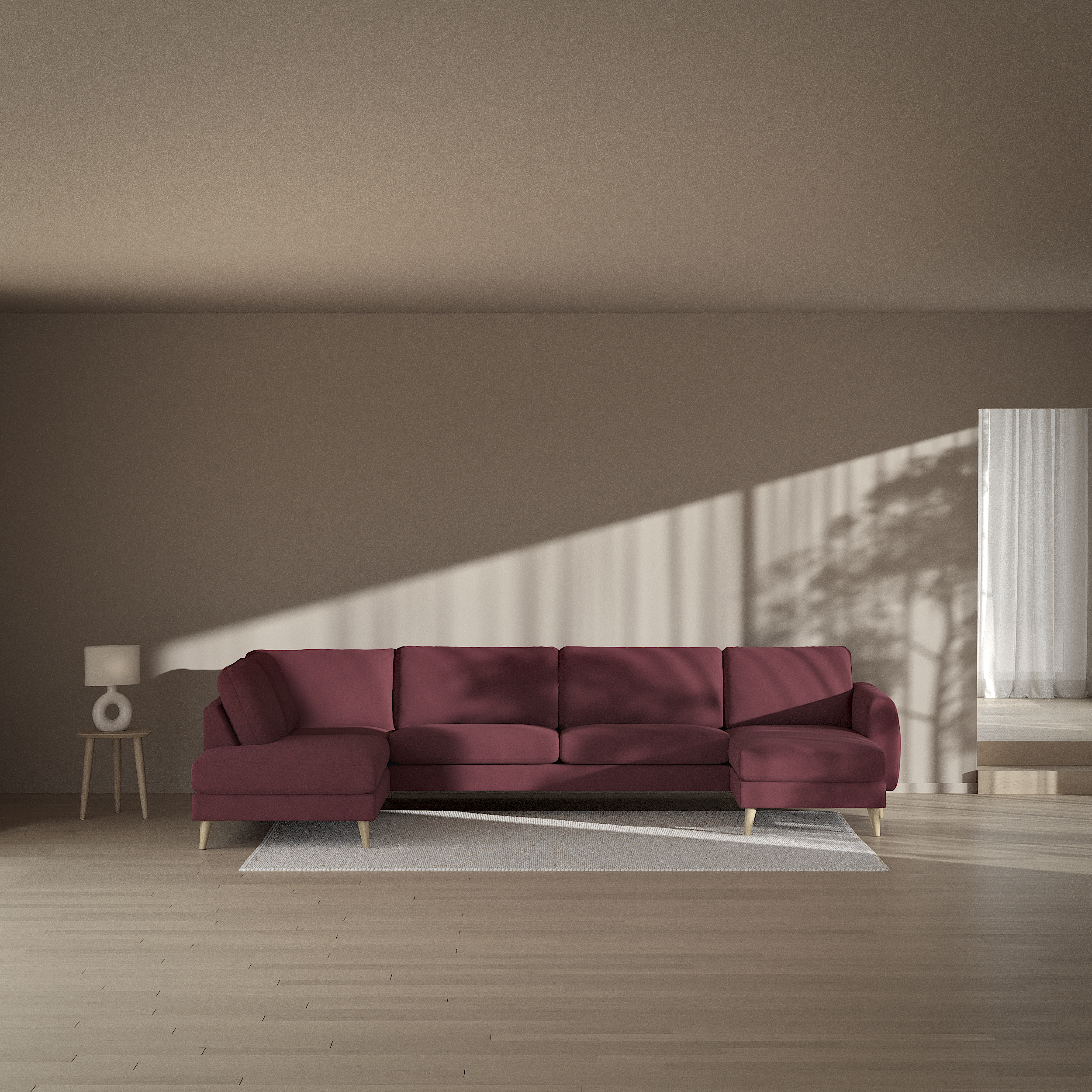 Bridge - 3-sits soffa med divan vänster och schäslong höger - inspiration