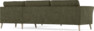 Bridge - Hörnsoffa, 3+2-sits - Grön