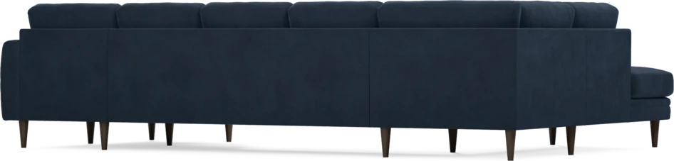 Eden - 3-sits soffa med divan vänster och schäslong höger - Blå