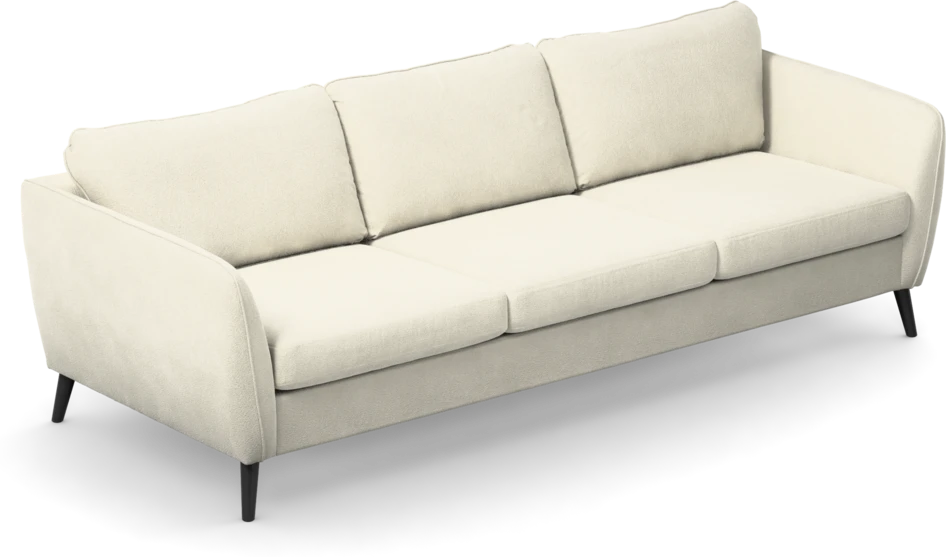 County - 3-sits soffa - Vit