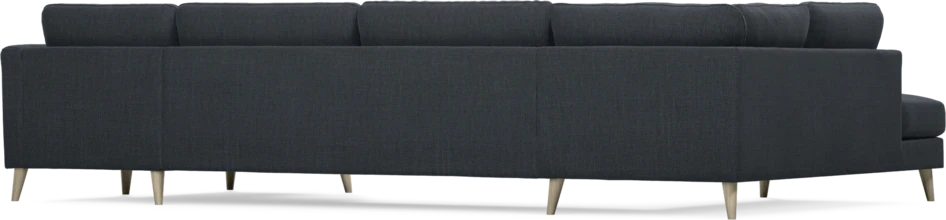 Bridge - 3-sits soffa med divan vänster och schäslong höger - Blå