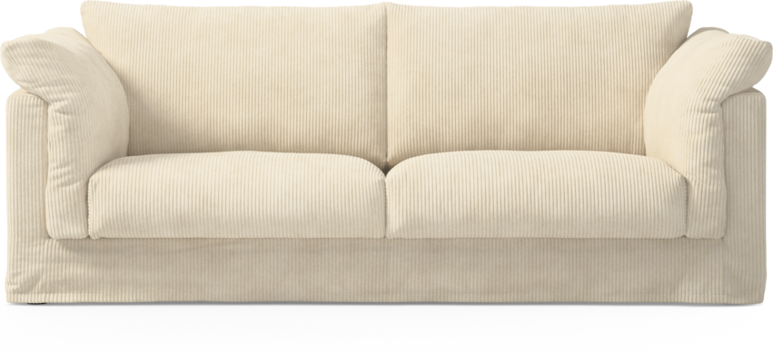 Cherrie Klädsel - Klädsel till 2,5-sits soffa - Vit