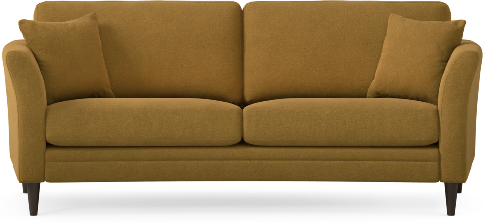 Eden - 2,5-sits soffa svängd - Gul