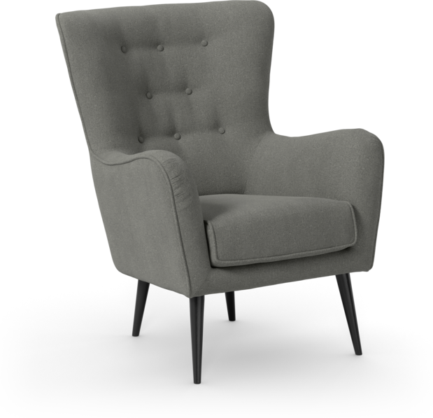 Cordelia - Fåtölj - Grå