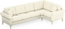 Eden - Hörnsoffa, 3+1-sits - Vit
