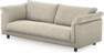 Cherrie - 3-sits soffa, hel dyna, fast klädsel - Beige