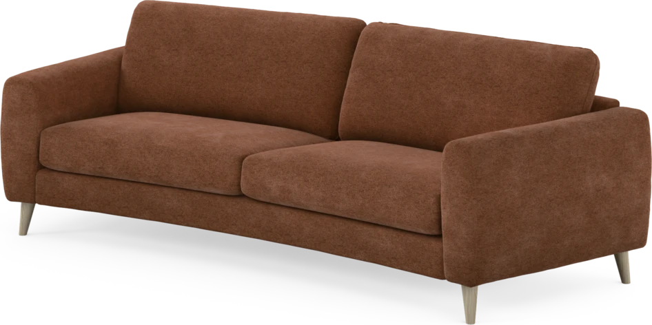 Bridge - 3-sits soffa svängd - Orange