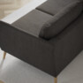 County - 3-sits soffa - Brun