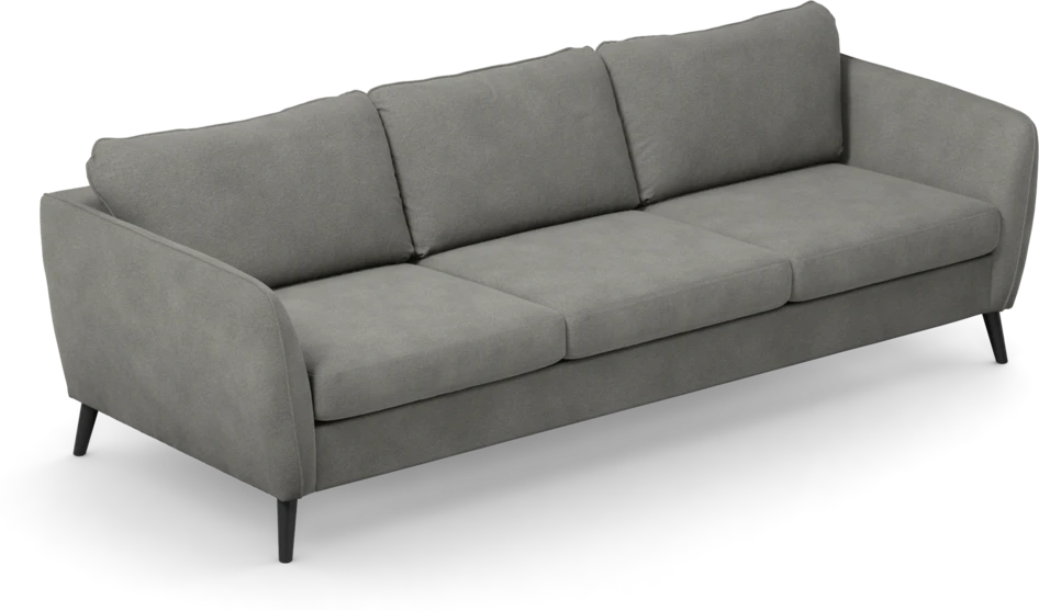 County - 3-sits soffa - Grå