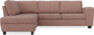Friday - 2,5-sits soffa med divan vänster - Rosa