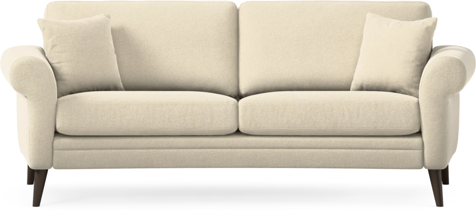 Eden - 2,5-sits soffa svängd - Beige