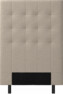 Delux Trensad - Sänggavel, 90-210 cm - Beige