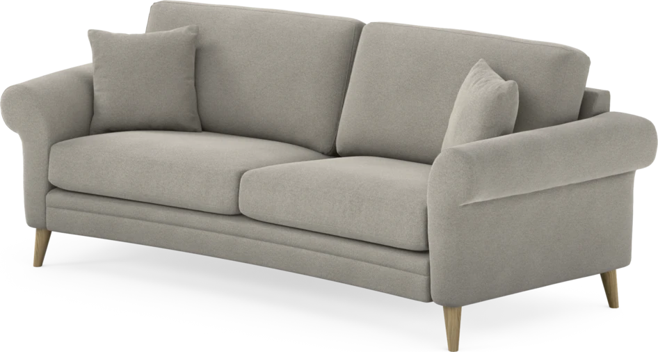 Eden - 2,5-sits soffa svängd - Grå