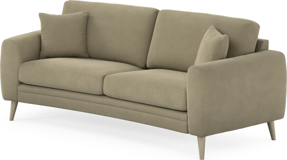 Eden - 2,5-sits soffa svängd - Beige