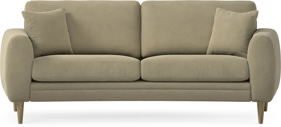 Eden - 2,5-sits soffa svängd - Beige