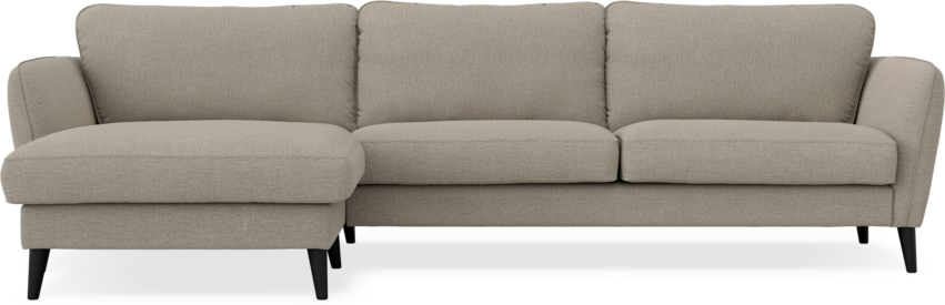 Bridge - 3-sits soffa med schäslong XL vänster - Beige