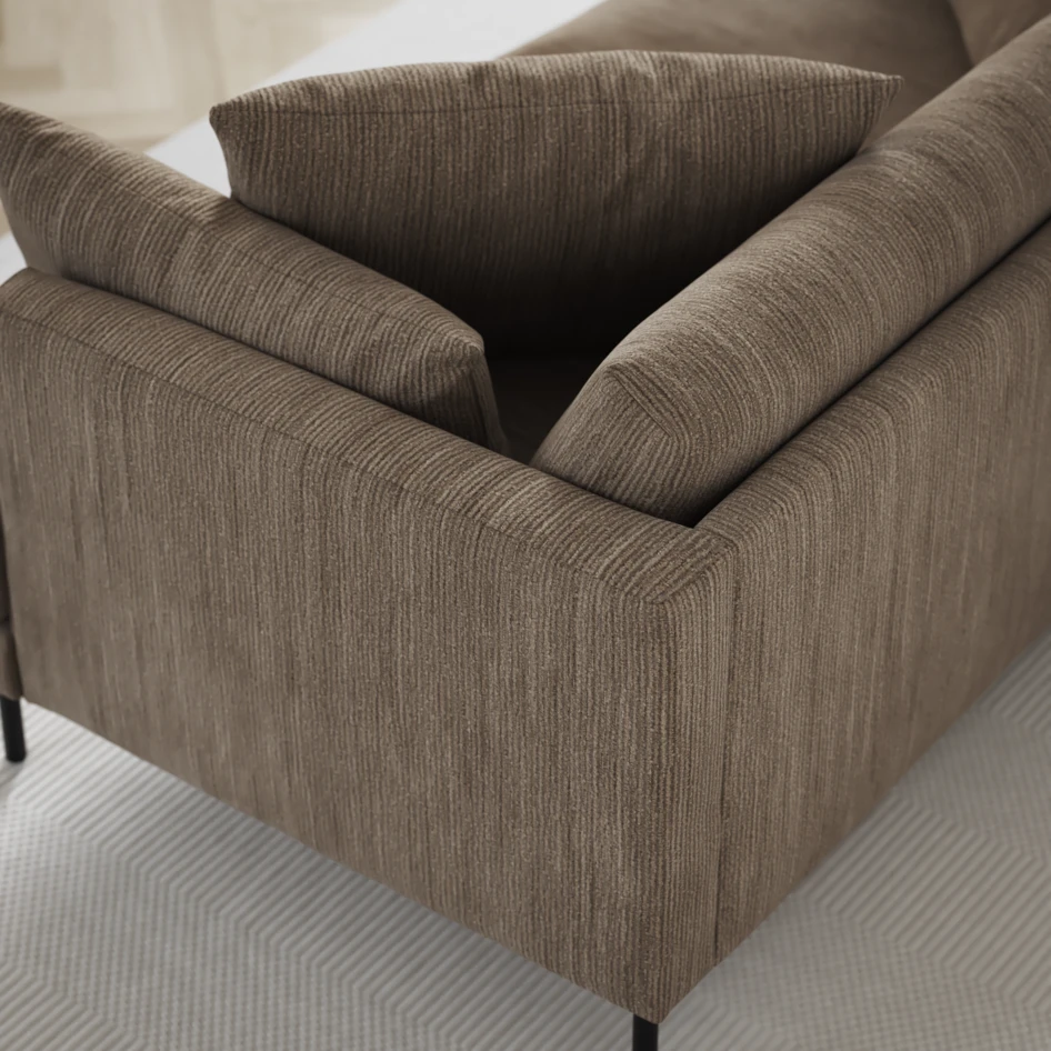 Harper - Fotpall - Beige