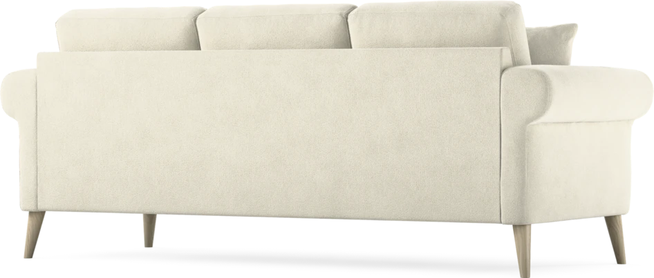 Eden - 3-sits soffa - Vit