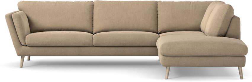 Madison Lux - 3-sits soffa med divan höger - Beige