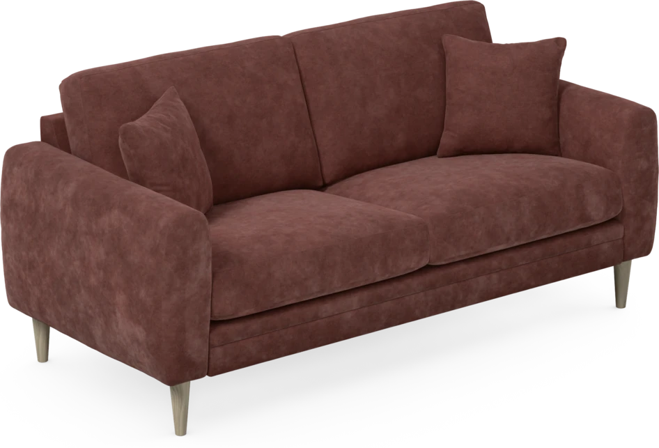 Eden - 2,5-sits soffa - Röd