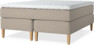 Delux Dream - Kontinentalsäng, dubbelsäng med bäddmadrass - Beige
