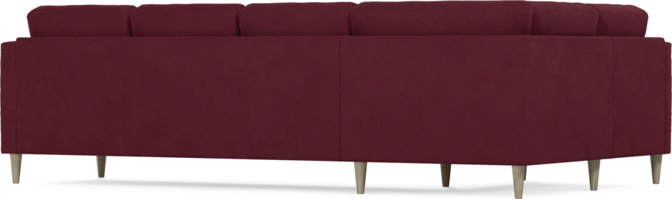 Eden - Hörnsoffa, 1+3-sits - Röd
