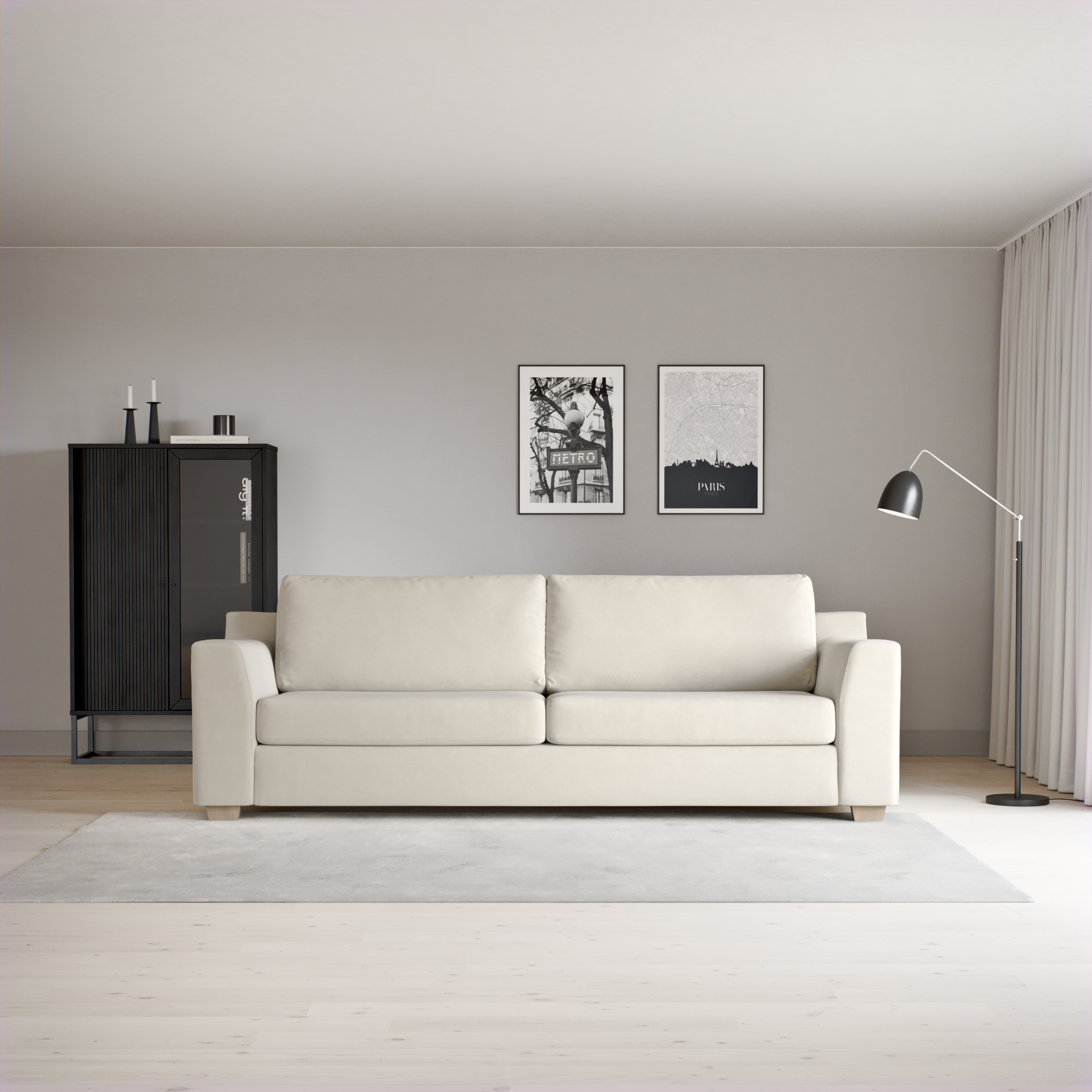 Friday - 3-sits soffa - inspiration