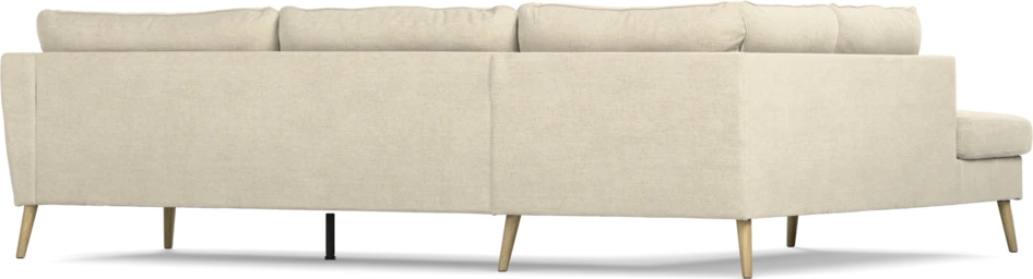 County - 2,5-sits soffa med divan vänster - Beige